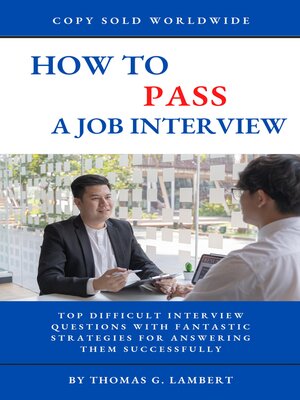 cover image of How to Pass a Job Interview